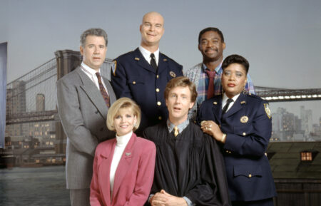 Night Court cast - John Larroquette, Markie Post, Richard Moll, Harry Anderson, Charlie Robinson