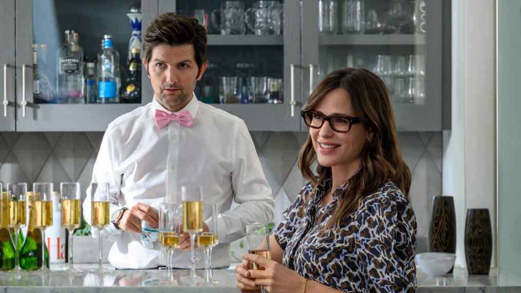 Adam Scott and Jennifer Garner in 'Party Down' Season 3