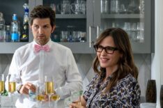 Adam Scott and Jennifer Garner in 'Party Down' Season 3