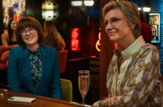 Megan Mullally and Jane Lynch in 'Party Down' Season 3