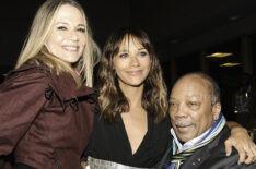 Peggy Lipton Rashida Jones Quincy Jones