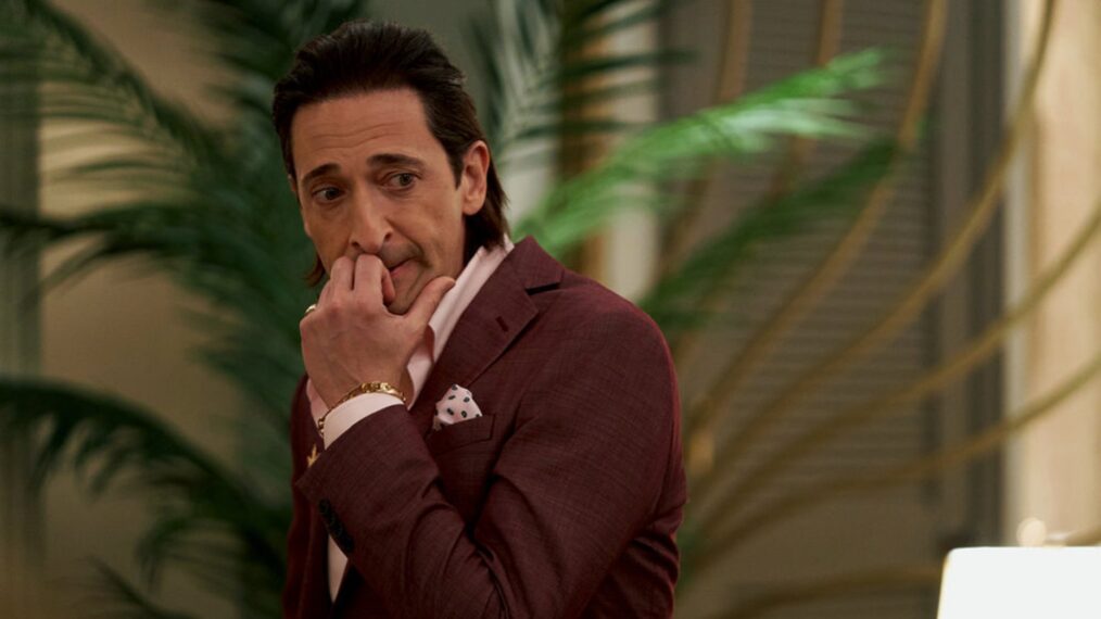  Poker Face Adrien Brody On Helping Set The Season s Stage With 