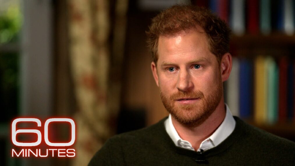 Prince Harry on '60 Minutes'