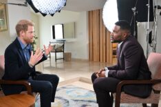 Prince Harry and Michael Strahan on 'Good Morning America'