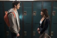Milo Manheim and Peyton Elizabeth Lee in 'Prom Pact'