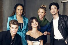 Anya Adams, Blake Draper, Peyton Elizabeth Lee, Julie Bowen, and Milo Manheim for 'Prom Pact' at TCA