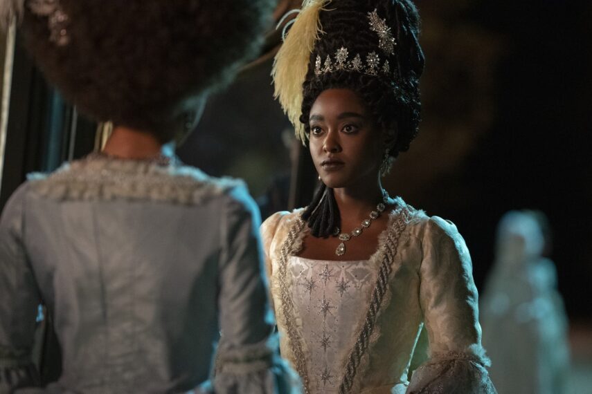 Arsema Thomas in 'Queen Charlotte: A Bridgerton Story'