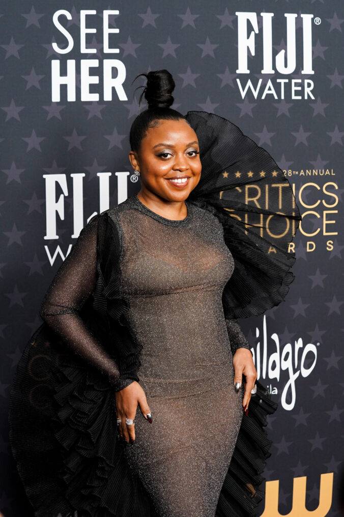 Quinta Brunson at Critics Choice Awards 2023