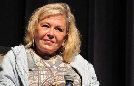 Roseanne Barr at talk panel