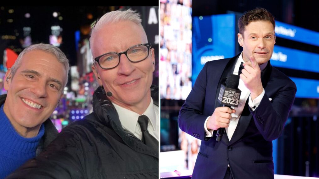 New Year's Eve - Andy Cohen and Anderson Cooper, Ryan Seacrest