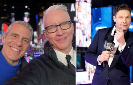 New Year's Eve - Andy Cohen and Anderson Cooper, Ryan Seacrest