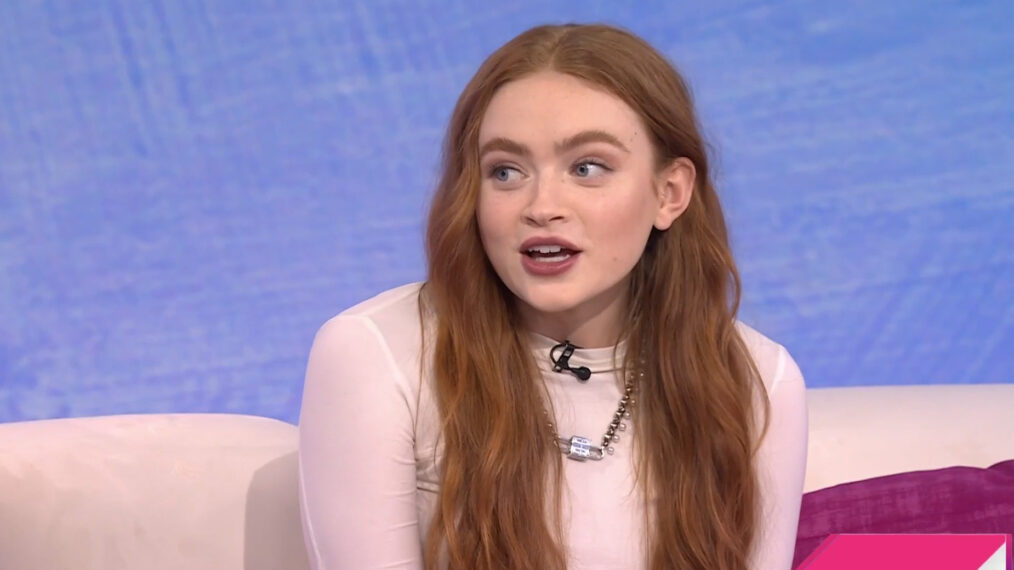 Sadie Sink appears on NBC's Today