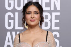 Salma Hayek at 2023 Golden Globes