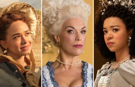 Rose Williams for 'Sanditon,' Hannah Waddingham for 'Tom Jones,' and India Amarteifio for 'Queen Charlotte: A Bridgerton Story'