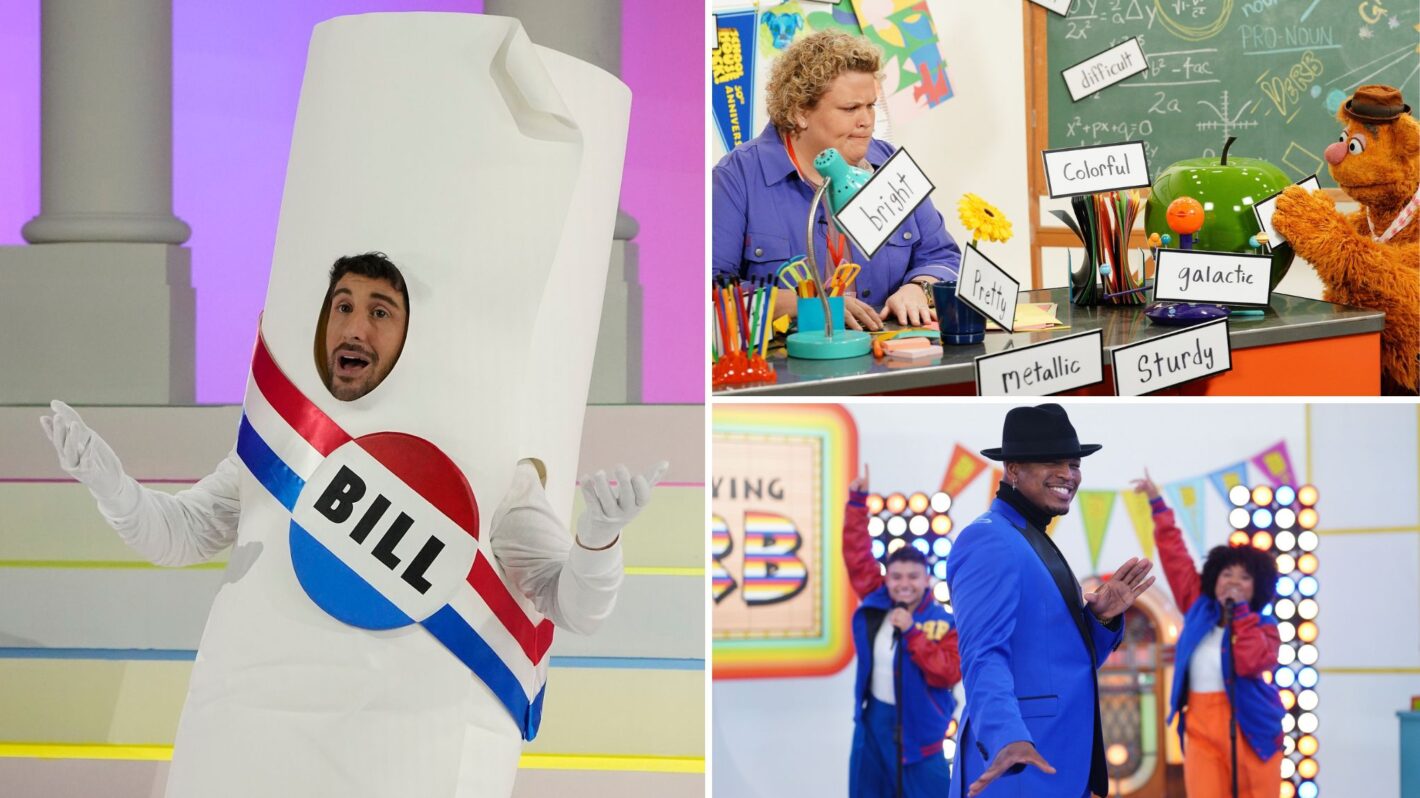 Jason Biggs, Fortune Feimster, Fozzie Bear, and Ne-Yo for 'Schoolhouse Rock! 50th Anniversary Singalong'