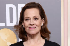 Sigourney Weaver at 2023 Golden Globes