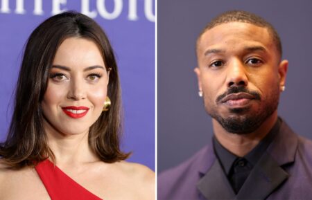 Aubrey Plaza and Michael B. Jordan for 'Saturday Night Live'