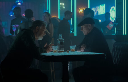 Jonathan Frakes and Patrick Stewart in 'Star Trek: Picard'