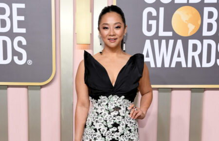 Stephanie Hsu at 2023 Golden Globes