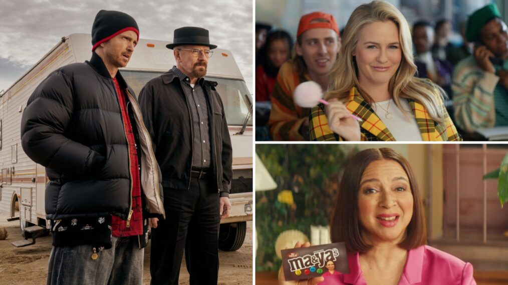 Super Bowl 2023 Commercials and Ads - 'Breaking Bad,' Alicia Silverstone for Rakuten, and Maya Rudolph for M&M's