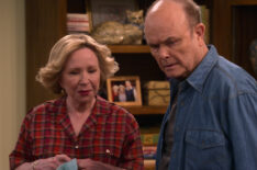 Debra Jo Rupp as Kitty and Kurtwood Smith as Red on 'That '90s Show'
