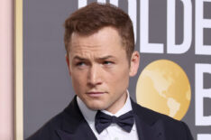 Taron Egerton at 2023 Golden Globes