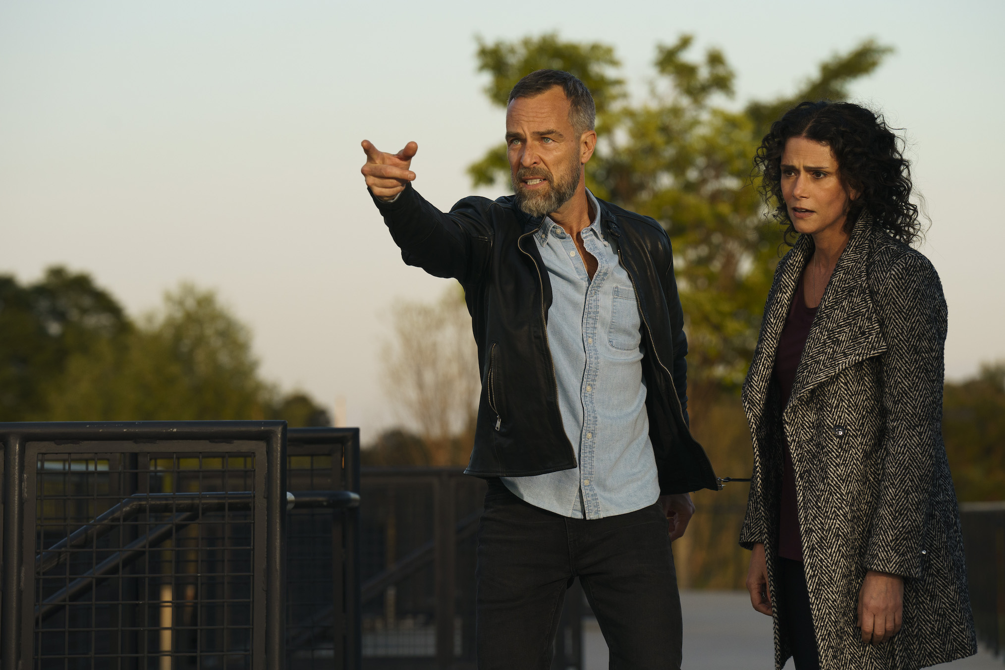 JR Bourne and Melissa Ponzio in 'Teen Wolf: The Movie'