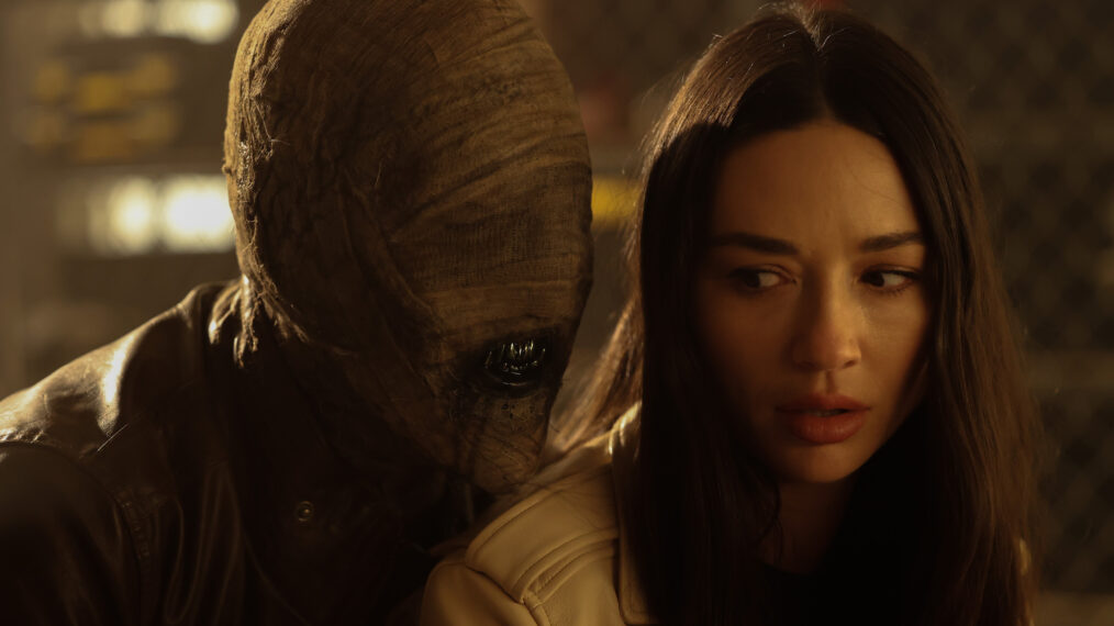 Crystal Reed in 'Teen Wolf: The Movie'