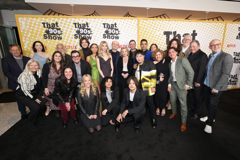 That '90s Show cast at season premiere
