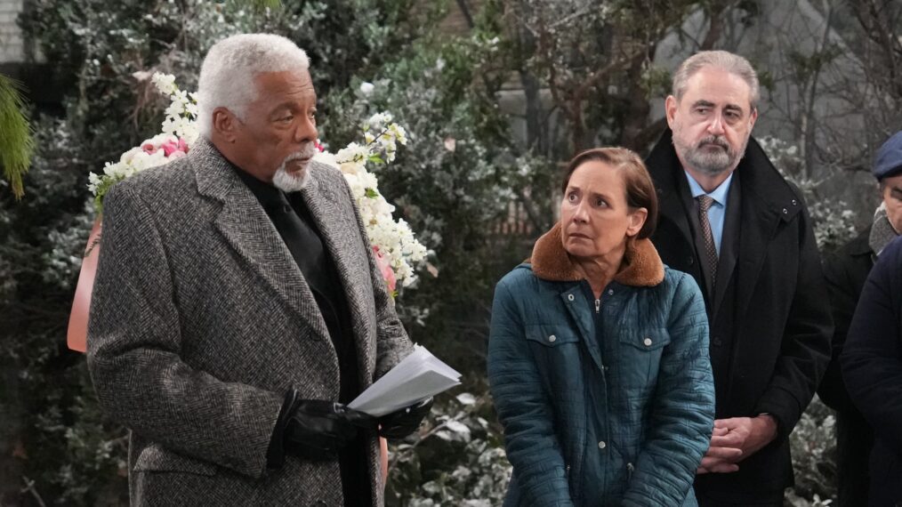 Duane R. Shepard Sr. and Laurie Metcalf in 'The Conners'