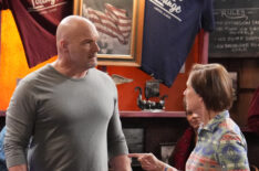 Eric Allan Kramer and Laurie Metcalf in 'The Conners'