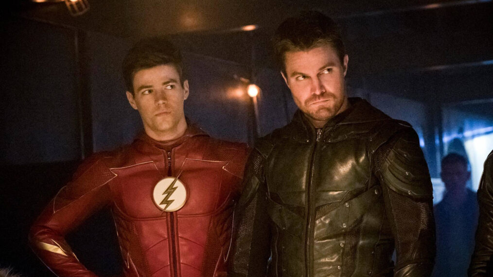 'The Flash' star Grant Gustin and Stephen Amell
