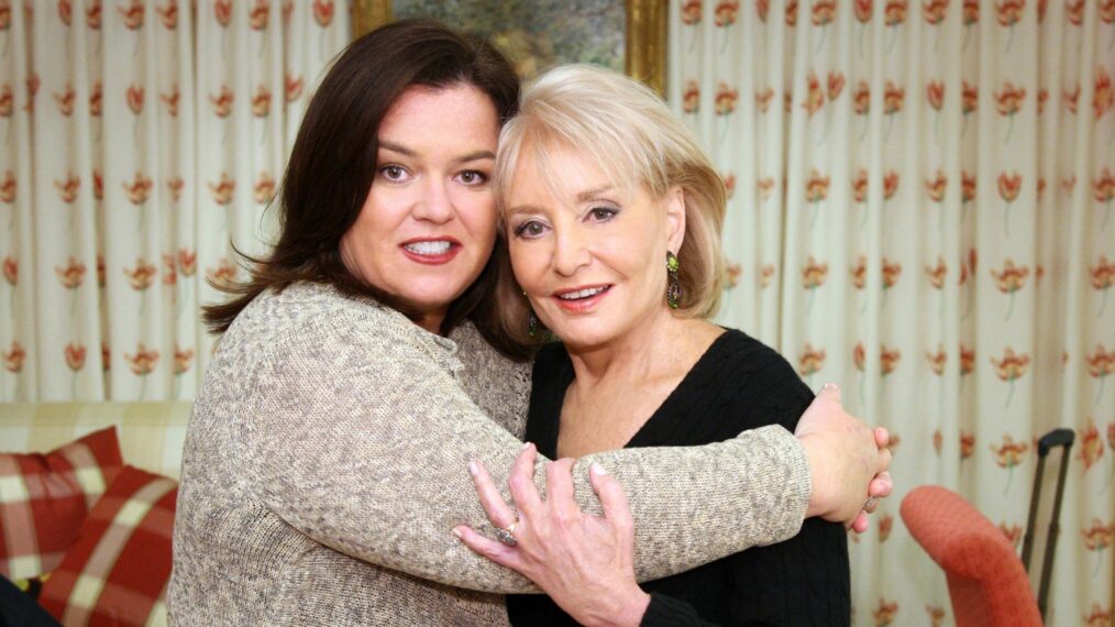 Rosie O'Donnell and Barbara Walters on 'The View'