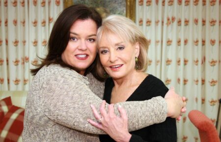 Rosie O'Donnell and Barbara Walters on 'The View'