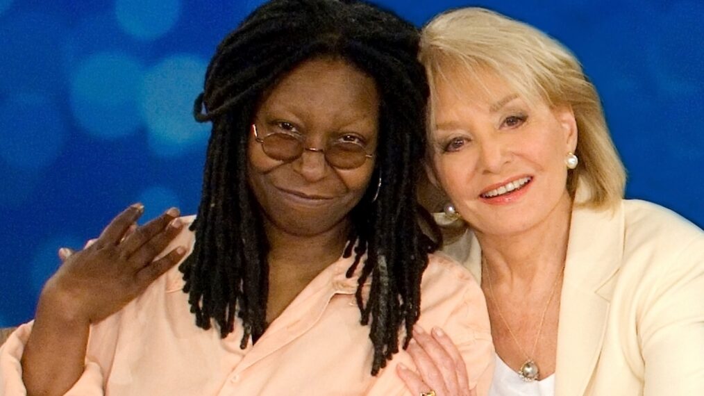 Whoopi Goldberg and Barbara Walters on 'The View'