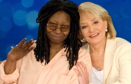 Whoopi Goldberg and Barbara Walters on 'The View'