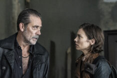 Jeffrey Dean Morgan and Lauren Cohan in 'The Walking Dead: Dead City'