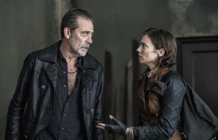 Jeffrey Dean Morgan and Lauren Cohan in 'The Walking Dead: Dead City'