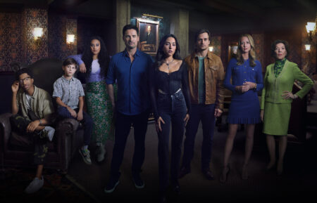 'The Watchful Eye' Freeform cast - Lex Lumpkin, Henry Joseph Samiri, Aliyah Royale, Warren Christie, Mariel Molino, Jon-Michael Ecker, Amy Acker, Kelly Bishop