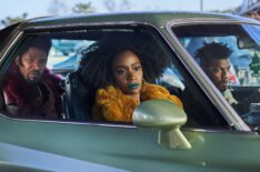 Jamie Foxx, Teyonah Parris, and John Boyega in 'They Cloned Tyrone'