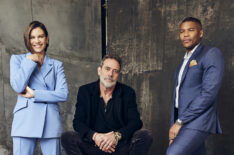 Lauren Cohan, Jeffrey Dean Morgan and Gaius Charles of 'The Walking Dead: Dead City'