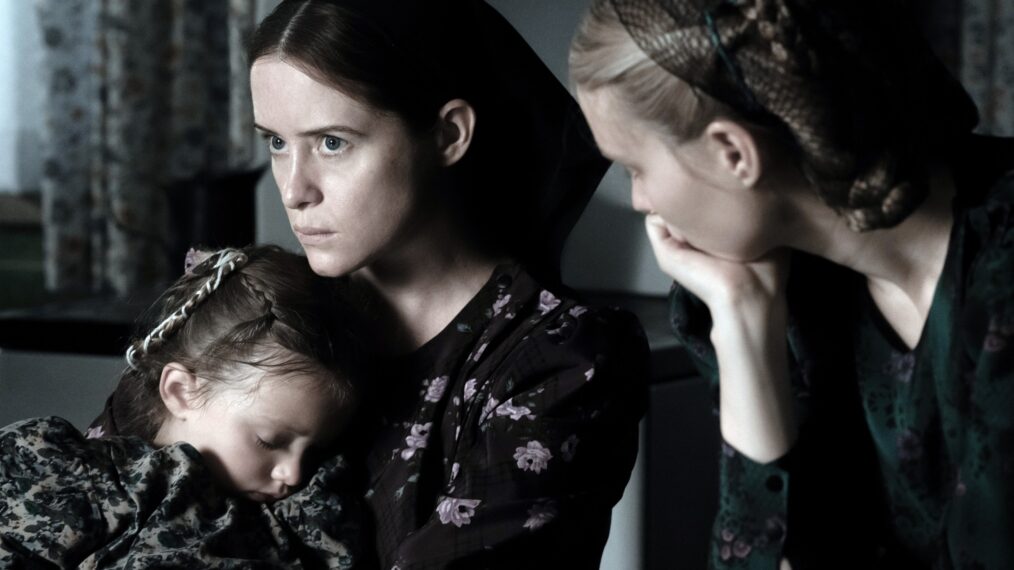 Emily Mitchell, Claire Foy, and Rooney Mara in 'Women Talking'