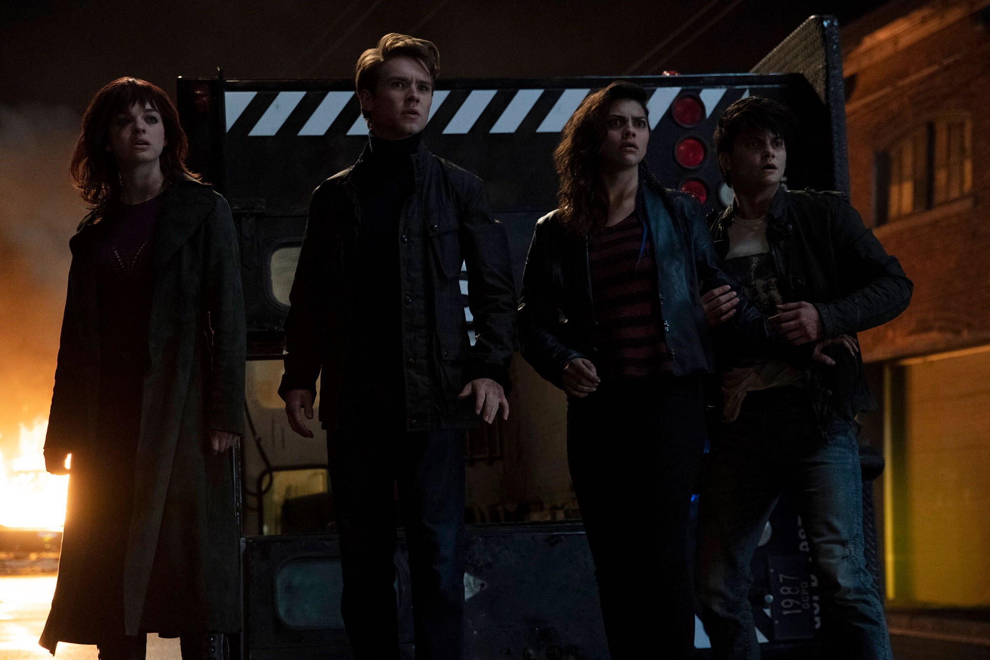 Olivia Rose Keegan, Oscar Morgan, Fallon Smythe, Tyler DiChiara - 'Gotham Knights'