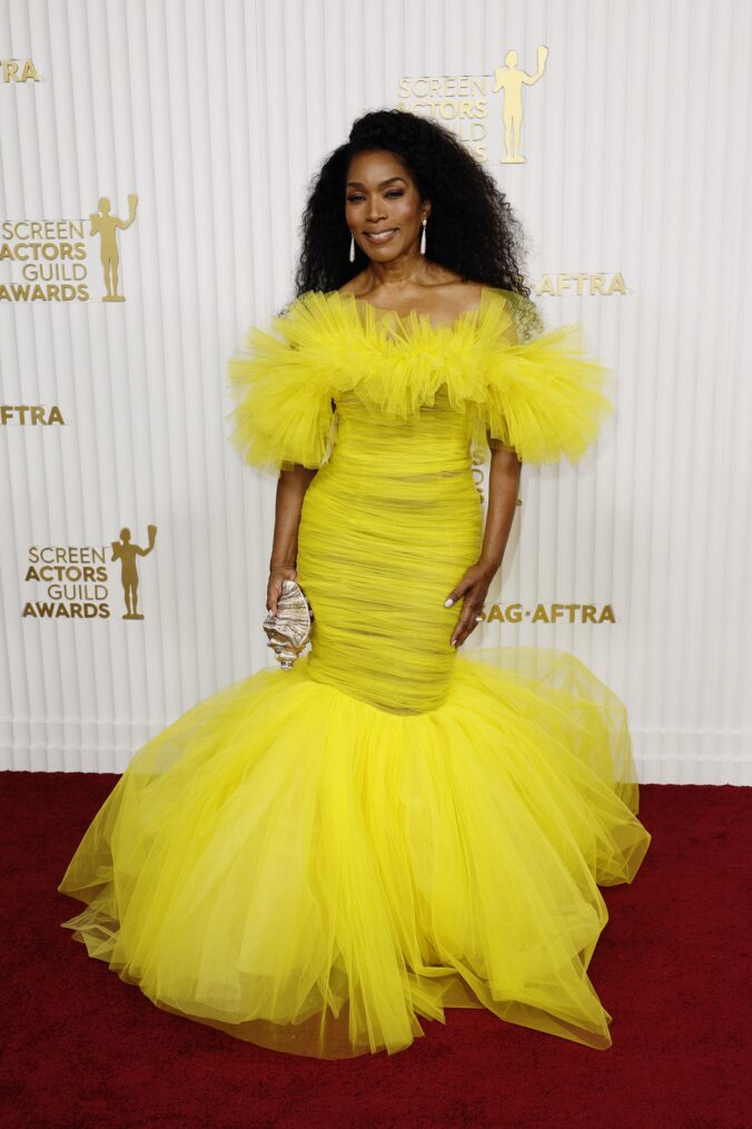 Angela Bassett at the 2023 SAG Awards