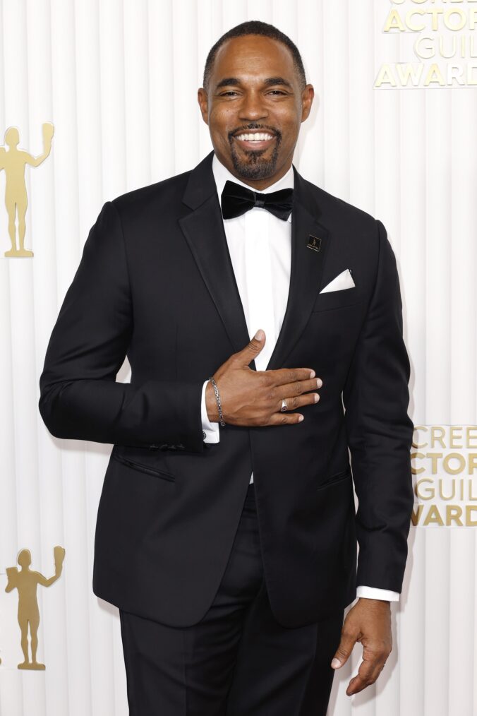 Jason George at the 2023 SAG Awards