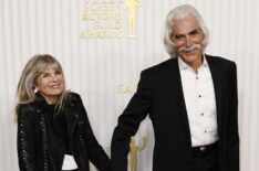 Katharine Ross and Sam Elliott at the 2023 SAG Awards