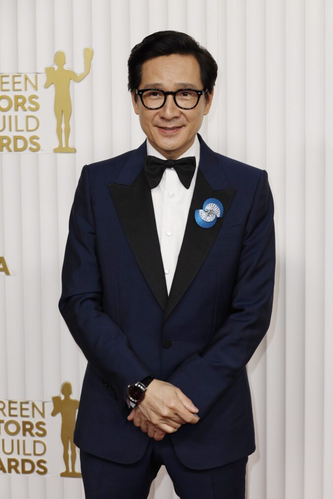 Ke Huy Quan at the 2023 SAG Awards