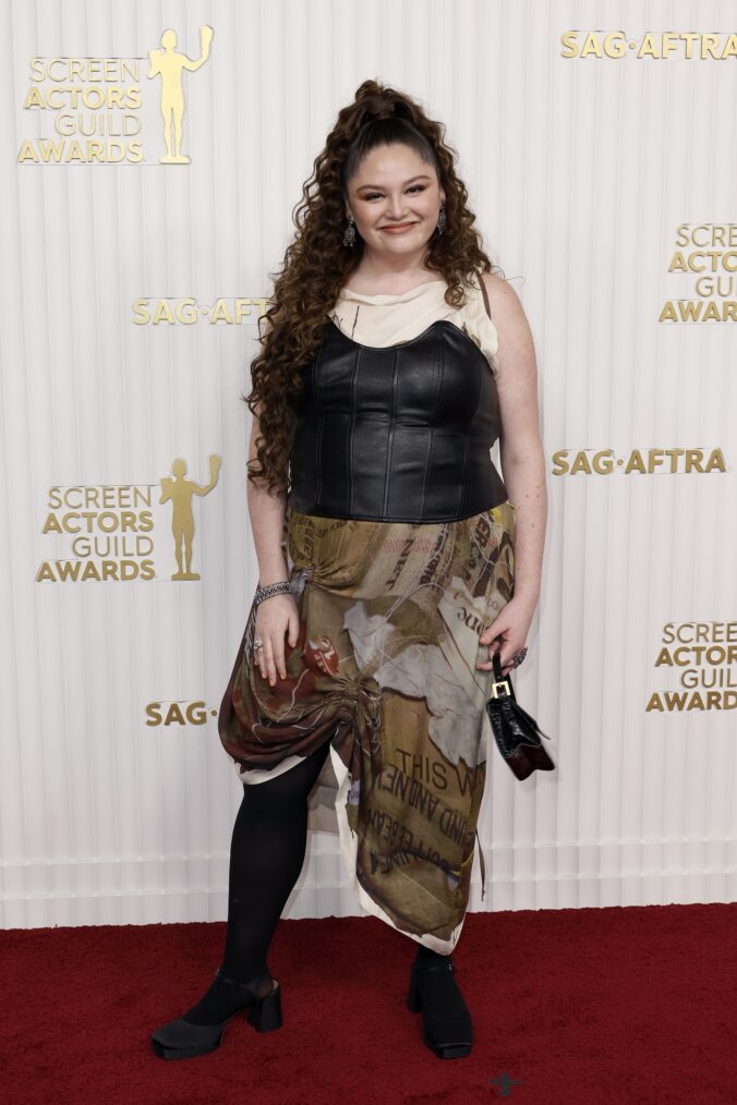 Megan Stalter at the 2023 SAG Awards