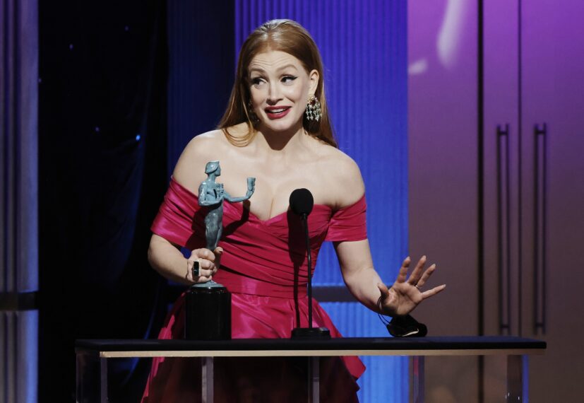 Jessica Chastain at the 2023 SAG Awards