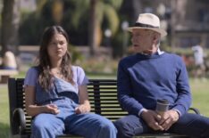 Lukita Maxwell and Harrison Ford as Alice and Paul in 'Shrinking'